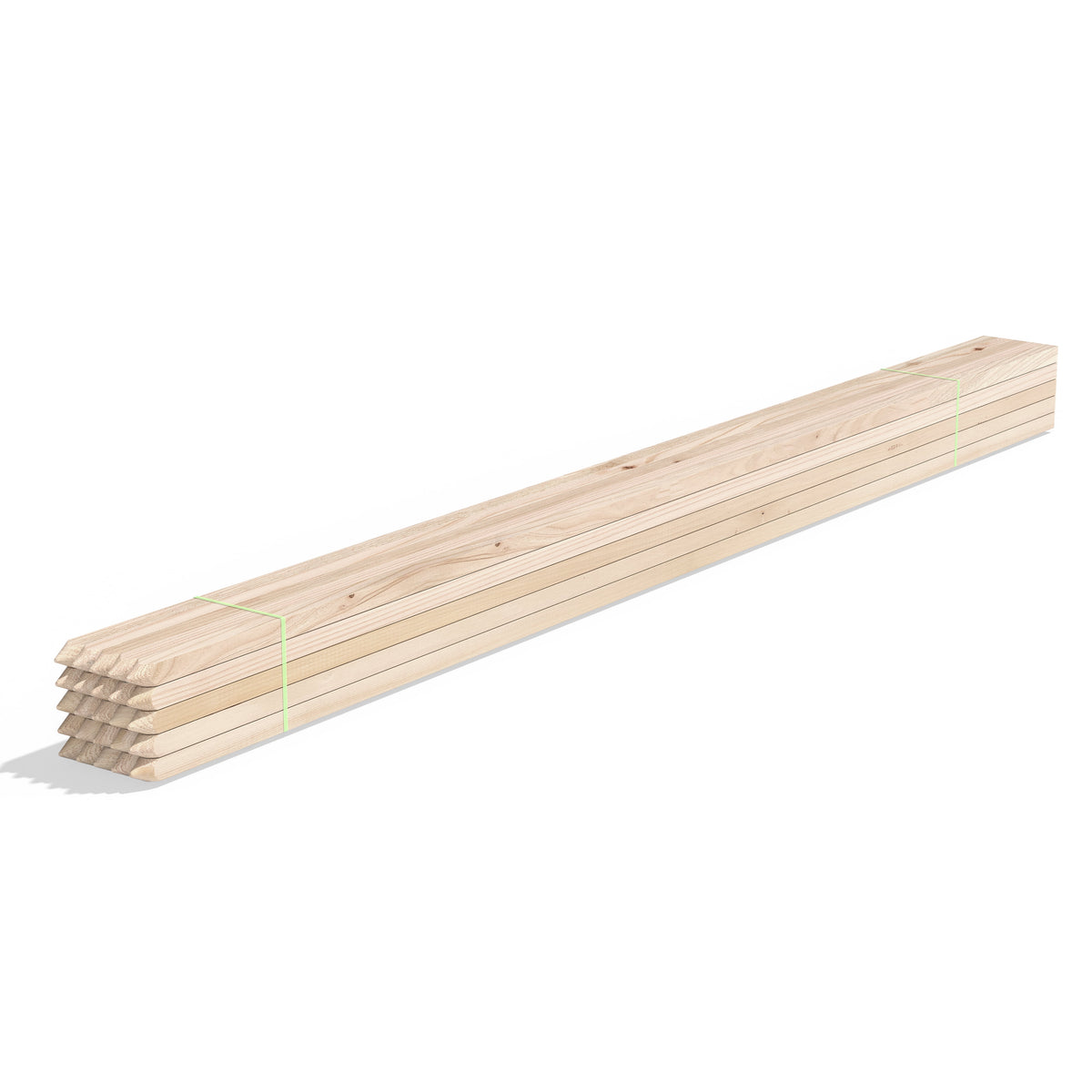 Greenes Fence 5' Plant Support Wood Garden Stakes (25 Pack)