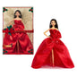 Barbie Signature 2026 Holiday Barbie Fashion Doll, Seasonal Collector, Red Hair with Red Gown with Bow Detai