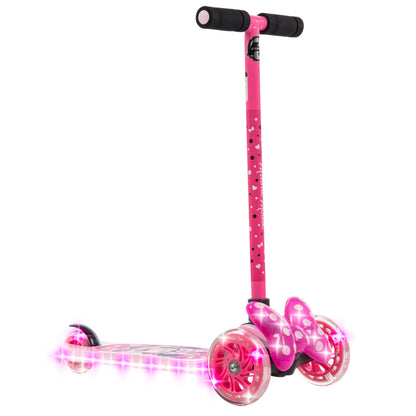 Huffy Disney Minnie Mouse Light-Up Toddler Scooter, Ages 3+, Pink, Girls