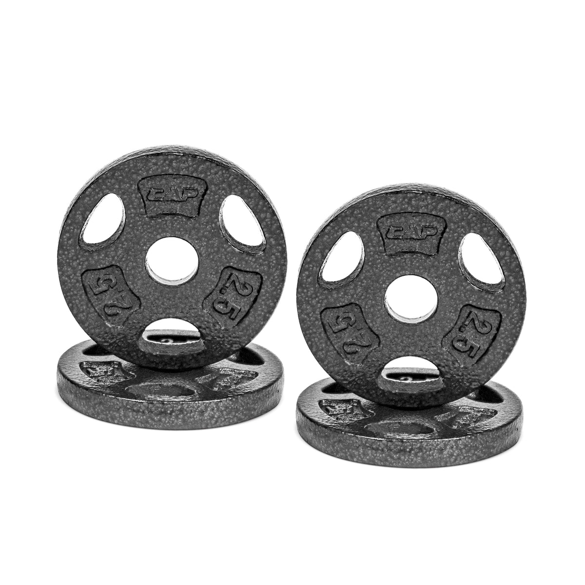 CAP Barbell Standard 7.5lb BLACK Plate Pack B (x4)