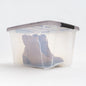 IRIS 40 Qt. Plastic Storage Bins with Lids, Stackable Storage Containers, Totes, 5 Pack