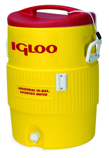 Igloo Industrial Red/Yellow 3 gal Water Cooler