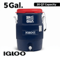 Igloo 5 Gallon Heavy-Duty Beverage Cooler, Blue