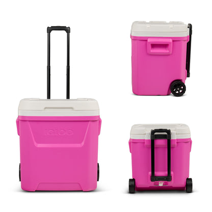 Igloo 60 QT Laguna Ice Chest Cooler with Wheels, Blue