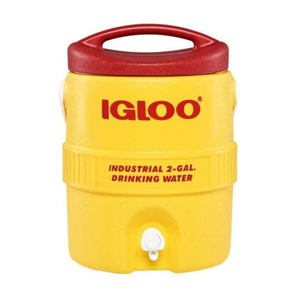 Igloo Industrial Red/Yellow 3 gal Water Cooler