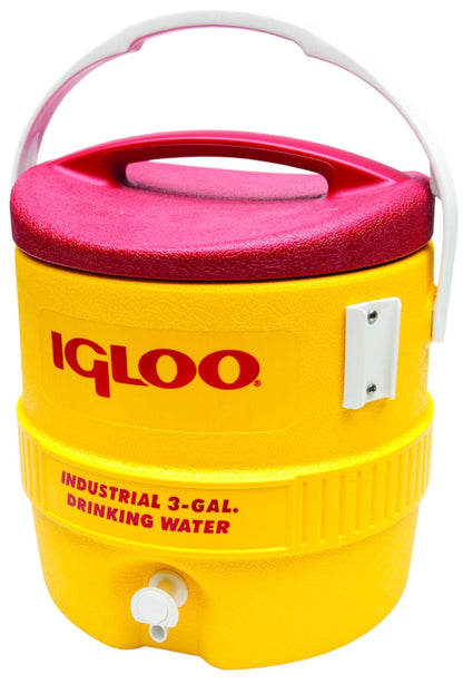 Igloo Industrial Red/Yellow 3 gal Water Cooler