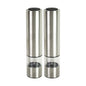Kamenstein Battery Operated Stainless Steel Salt and Pepper Grinder Set of Two