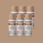 (6 pack) Orange, Rust-Oleum Stops Rust Protective Enamel Gloss Spray Paint-214084, 12 oz