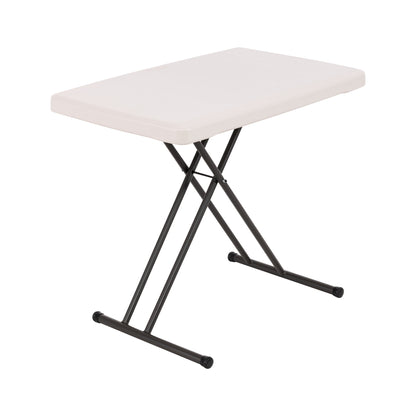 Lifetime 30 inch Personal Rectangle Folding Table, Indoor/Outdoor, Black (80668)