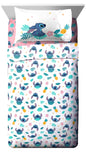 Lilo & Stitch Island Vibes 4-Piece Queen Sheet Set, Polyester, Multicolor, Disney