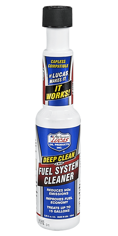(6 pack) Lucas Oil 10669 Deep Clean Fuel System Cleaner 5.25 Ounce Automotive Fuel Additive