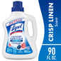 (2 pack) Lysol Laundry Sanitizer Additive, Sanitizing Liquid for Clothes and Linens, Crisp Linen, 90 fl oz