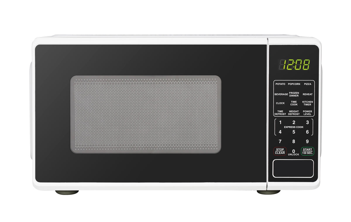 Mainstays Countertop Microwave Oven, 0.7 cu ft, 700 W, Red