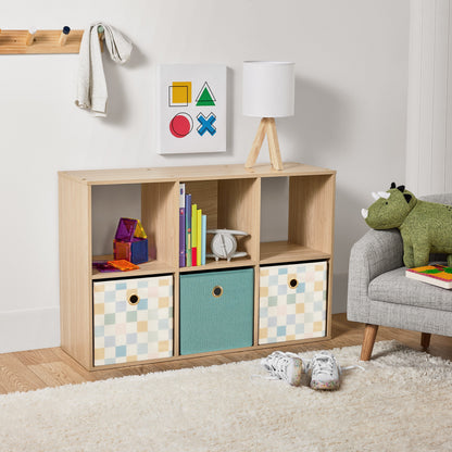 Mainstays 6 Cube Storage Organizer, White