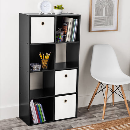 Mainstays 8 Cube Storage Organizer, White