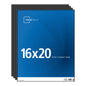 Mainstays 16 x 20 Black Front-Loading Picture Frame, Set of 4