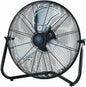 Mainstays 22.64 inch Black Floor Fan with 3 High Velocity Speeds, Tilt Mechanism