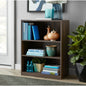 Mainstays 3-Shelf Bookcase with Adjustable Shelves, White