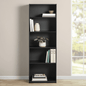 Mainstays 5-Shelf Bookcase with Adjustable Shelves, White