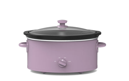 Mainstays 6 Quart Oval Slow Cooker, with Stainless Steel Finish and Glass Lid