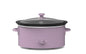 Mainstays 6 Quart Oval Slow Cooker, with Stainless Steel Finish and Glass Lid