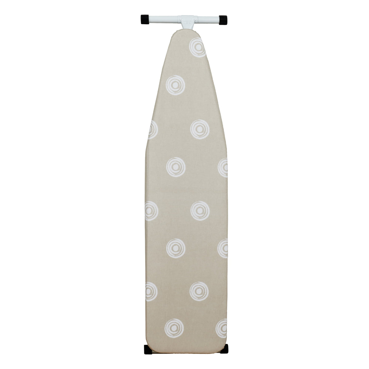 Mainstays T-Leg Ironing Board, 53 in x 14 in, Adjustable Height, Steel Frame, Cotton Cover