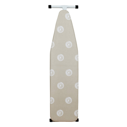 Mainstays T-Leg Ironing Board, 53 in x 14 in, Adjustable Height, Steel Frame, Cotton Cover