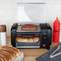 Great Northern Popcorn Hot Dog Toaster - Hot Dog Roller with Bun Warmer