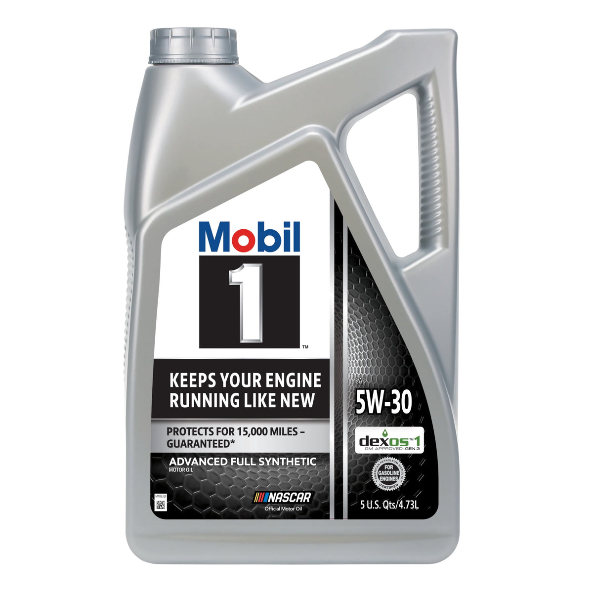 Mobil 1 Advanced Full Synthetic Motor Oil 5W-30, 5 Quart