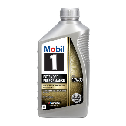 (4 pack) Mobil 1 Extended Performance Full Synthetic Motor Oil 10W-30, 1 Quart