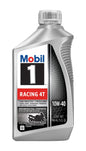 (3 pack) Mobil 1 Racing 4T Full Synthetic Motorcycle Oil 10W-40, 1 Quart