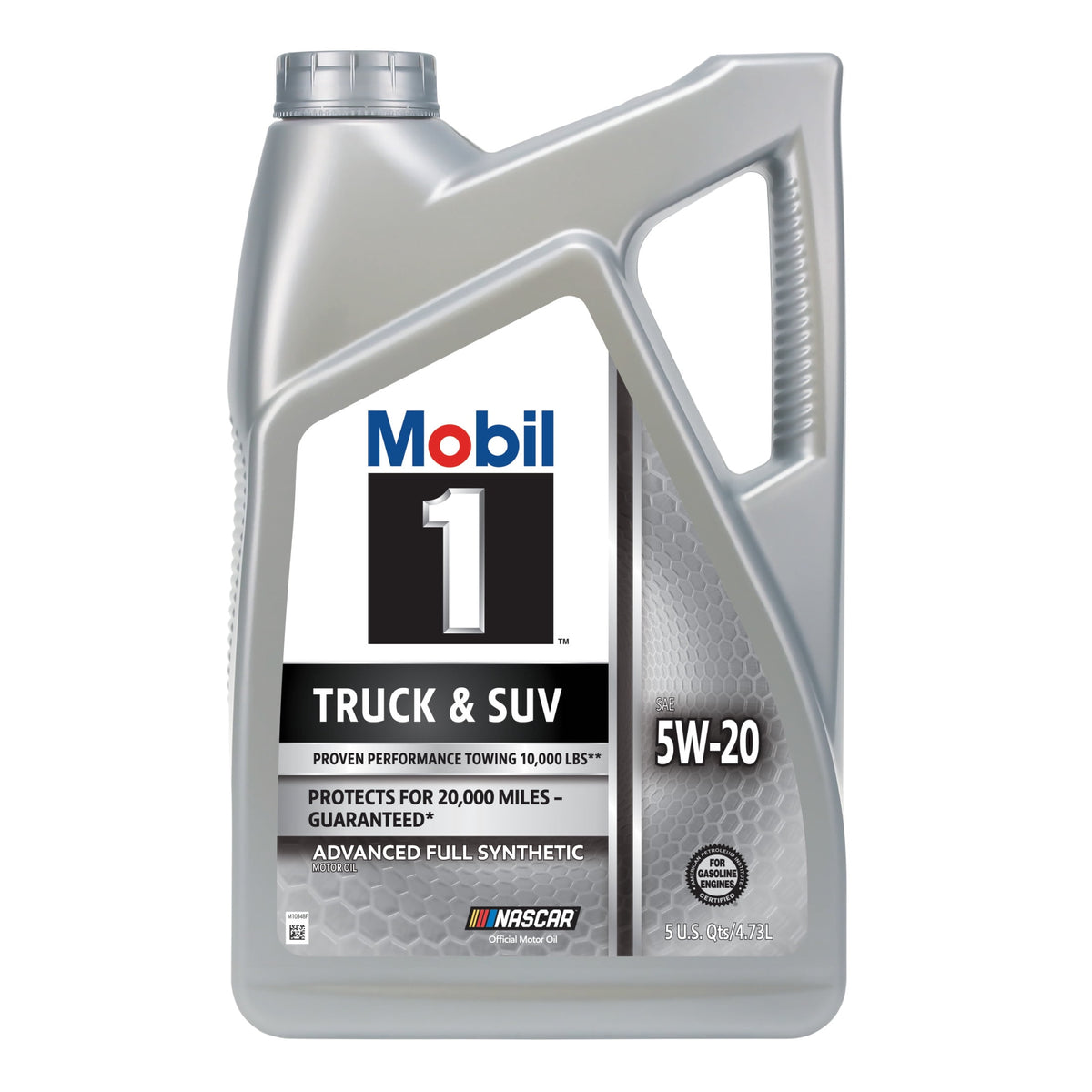 Mobil 1 Truck & SUV Full Synthetic Motor Oil 5W-20, 5 Quart
