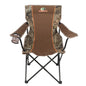 Mossy Oak Soft Arm Camo Quad Camp Chair with Cup Holder, Adult