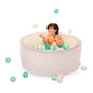Battat Hop in Foam Ball Pit with with 65+ Balls and Washable Cover, Toddler and Preschool Indoor Toy