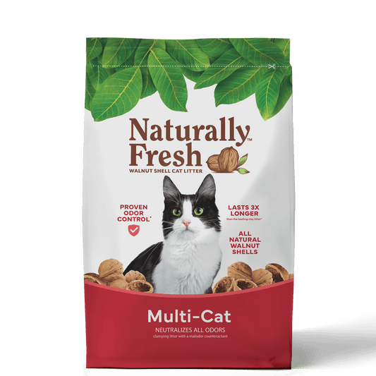 Naturally Fresh Multi Cat Litter, 40 lb. Bag.