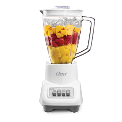 Oster Turbo 5-Speed 750W Black Countertop Blender With 6 Cup Jar, Kitchen Blender, Blender for Smoothies
