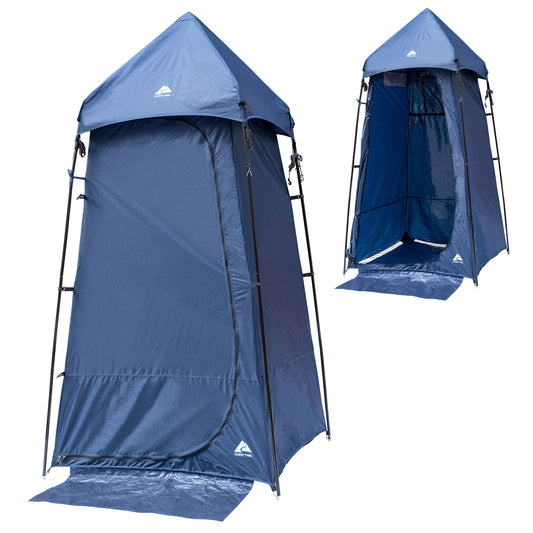 Ozark Trail 1-Person Privacy Shelter Tent, Blue