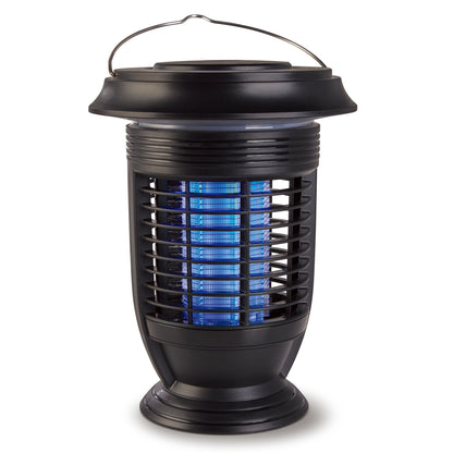 Ozark Trail Rechargeable Self-Cleaning Electronic Bug Zapper for Outdoor Use, Black