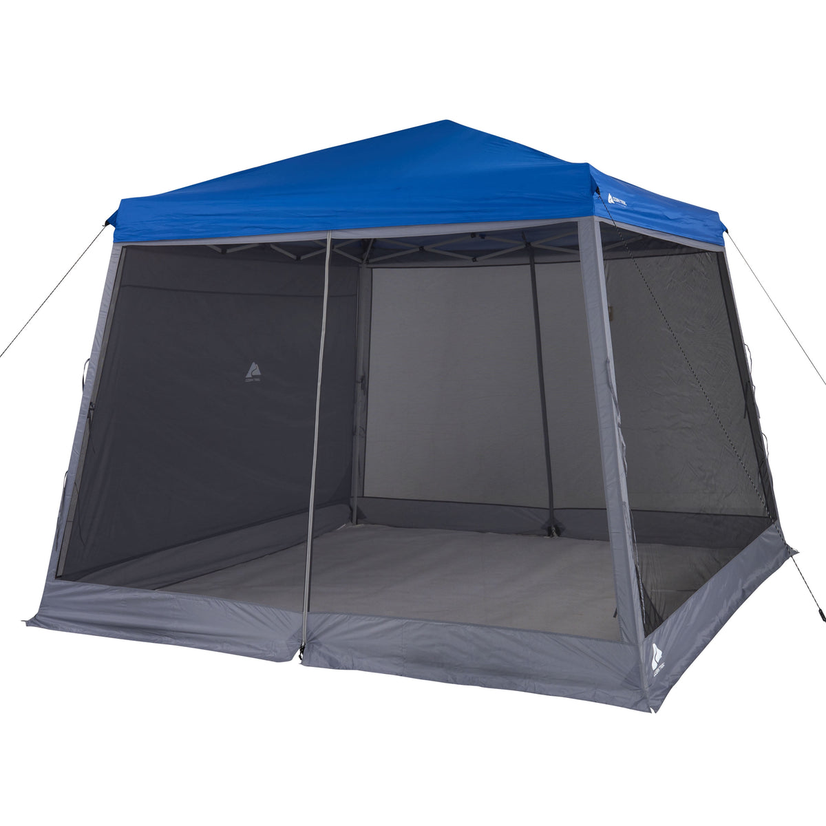 Ozark Trail 10x10 Ft Slant-Leg Canopy Accessory Pack with Screen and Shade, Gray