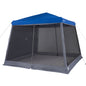 Ozark Trail 10x10 Ft Slant-Leg Canopy Accessory Pack with Screen and Shade, Gray