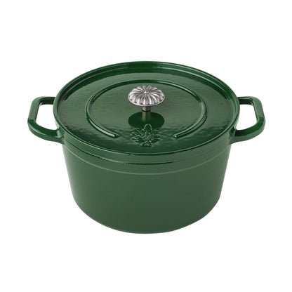 The Pioneer Woman 5-Quart Enameled Cast Iron Dutch Oven with Lid, Linen