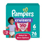 Pampers Cruisers 360 Baby Diapers Size 6, 76 Count (Select for More Options)