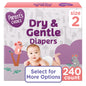 Parent's Choice Dry & Gentle Diapers Size 2, 240 Count (Select for More Options)