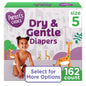 Parent's Choice Dry & Gentle Diapers Size 5, 162 Count (Select for More Options)