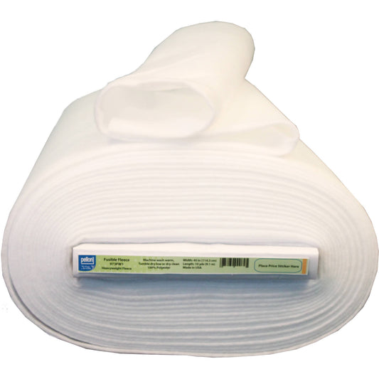 Pellon 973F Fleece Fabric, White 45" x 10 Yards by the Bolt