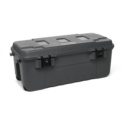 Plano Sportsman's Trunk, Smoke, 27-Gallon Lockable Storage Box