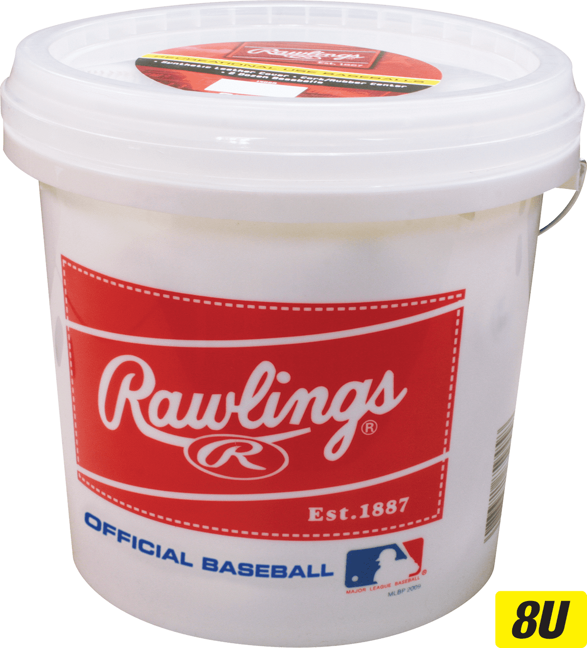 Rawlings | Official League CROLB Practice Youth Baseballs | 10U | Bucket | 12 Count