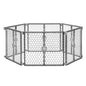 Regalo 2-in-1 Super Wide Baby Gate & Play Yard Plastic 192 Inches, Gray