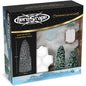 Renegade Games: Heroscape: The Snow Fields of Valhalla Terrain Expansion - 36 Hex-Tiles, 2 Tree Miniatures, Build Snow-Ice- Forrest Environments