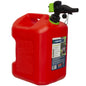 (2 pack) Scepter 5 Gallon Capacity Smart Control Dual Handle Gas Can, FSCG571EOC, Red Fuel Container